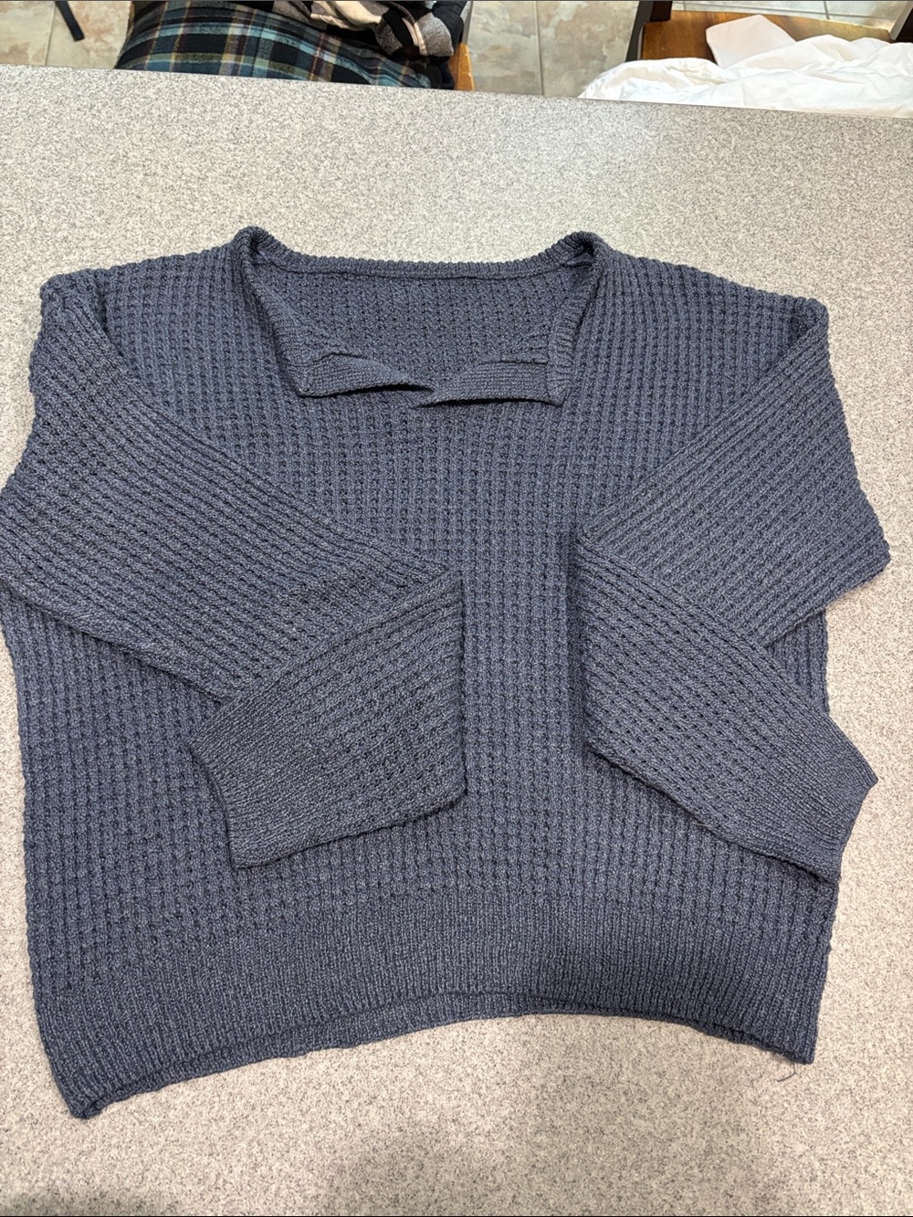 Women’s SHEIN Blue Knit Sweater